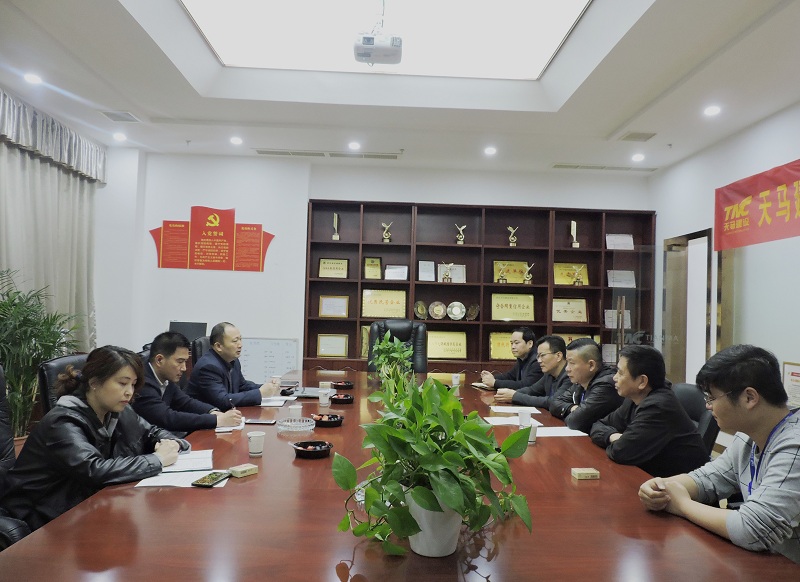 市安全協(xié)會秘書長李祥林一行蒞臨我司調(diào)研指導工作