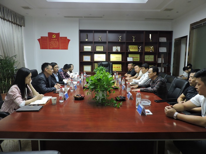 熱烈歡迎恒大、聯(lián)東集團(tuán)領(lǐng)導(dǎo)蒞臨我司考察指導(dǎo)工作